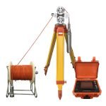 Intelligent HD 3D Borehole Camera Inspection System, complete well logging camera set with tripod, winch cable reel & data control host for borehole inner wall visual detection