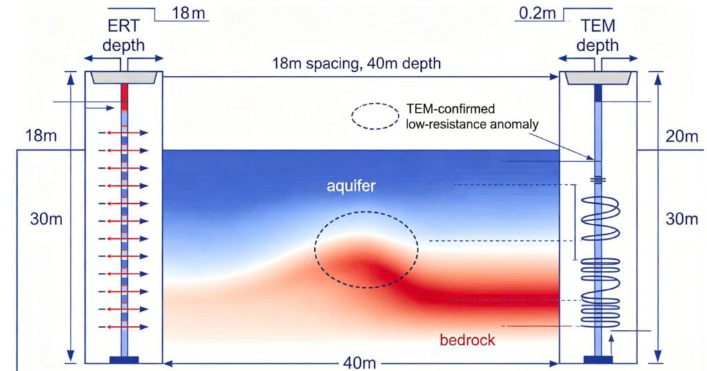 cross-hole-ert-tem-integrated-survey-concept