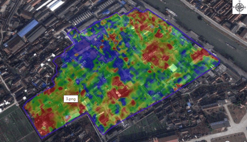 Projection area comprehensive conductivity projection