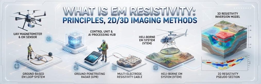 WHAT IS EM RESISTIVITY: PRINCIPLES, 2D/3D IMAGING METHODS