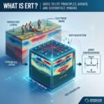 Drone-based Electromagnetic (EM) survey method and data profile.