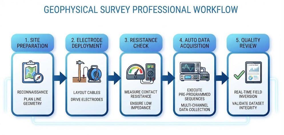 resistivity-system-field-workflow-chart