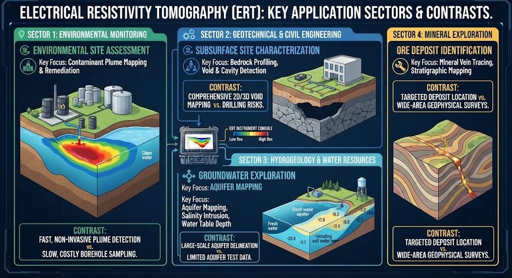 ERT application sectors