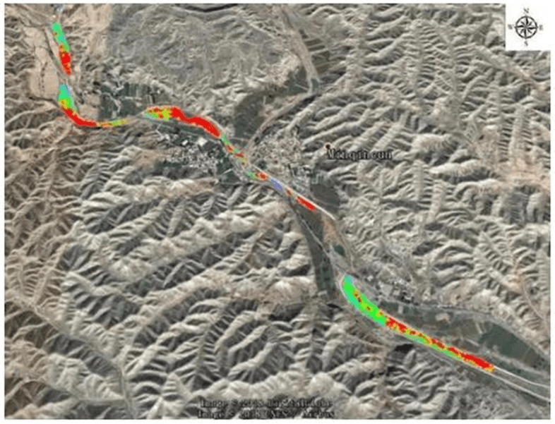 Principle of induction electromagnetic method