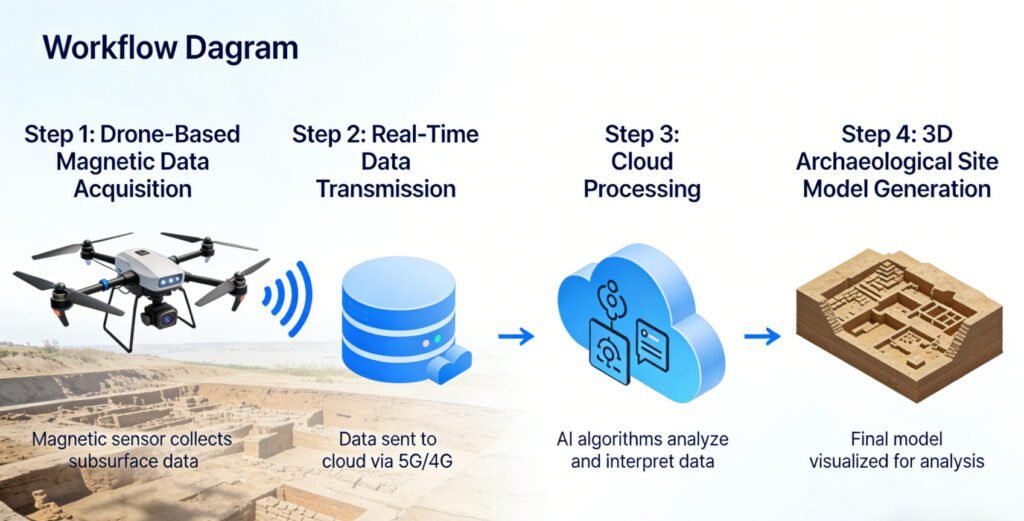drone-magnetic-survey-3d-modeling-workflow