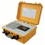MSATEM semi-airborne transient electromagnetic ground transmitter host, portable yellow industrial case UAV airborne TEM geological exploration equipment for mountain wetland mineral survey