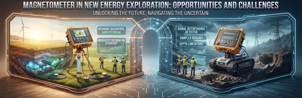 Magnetometer in New Energy Exploration: Opportunities and Challenges