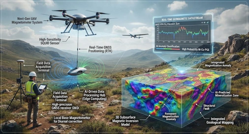 Future of geomagnetic survey equipment and magnetometer technology